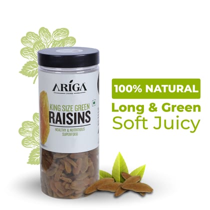 Ariga Foods King Sized Healthy & Nutritious 100% Natural Raisins (500 g)