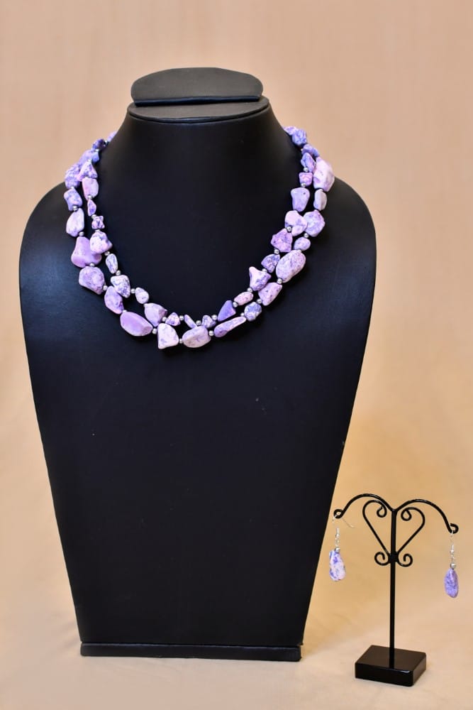 Semi Precious stone Necklace