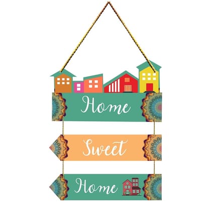 Wall Hangings for Home Decoration Items for Living Room Decor Welcome Home Wall Hanging for Home Office Decoration Handmade Craft Decorative Wall Art (WH2502)