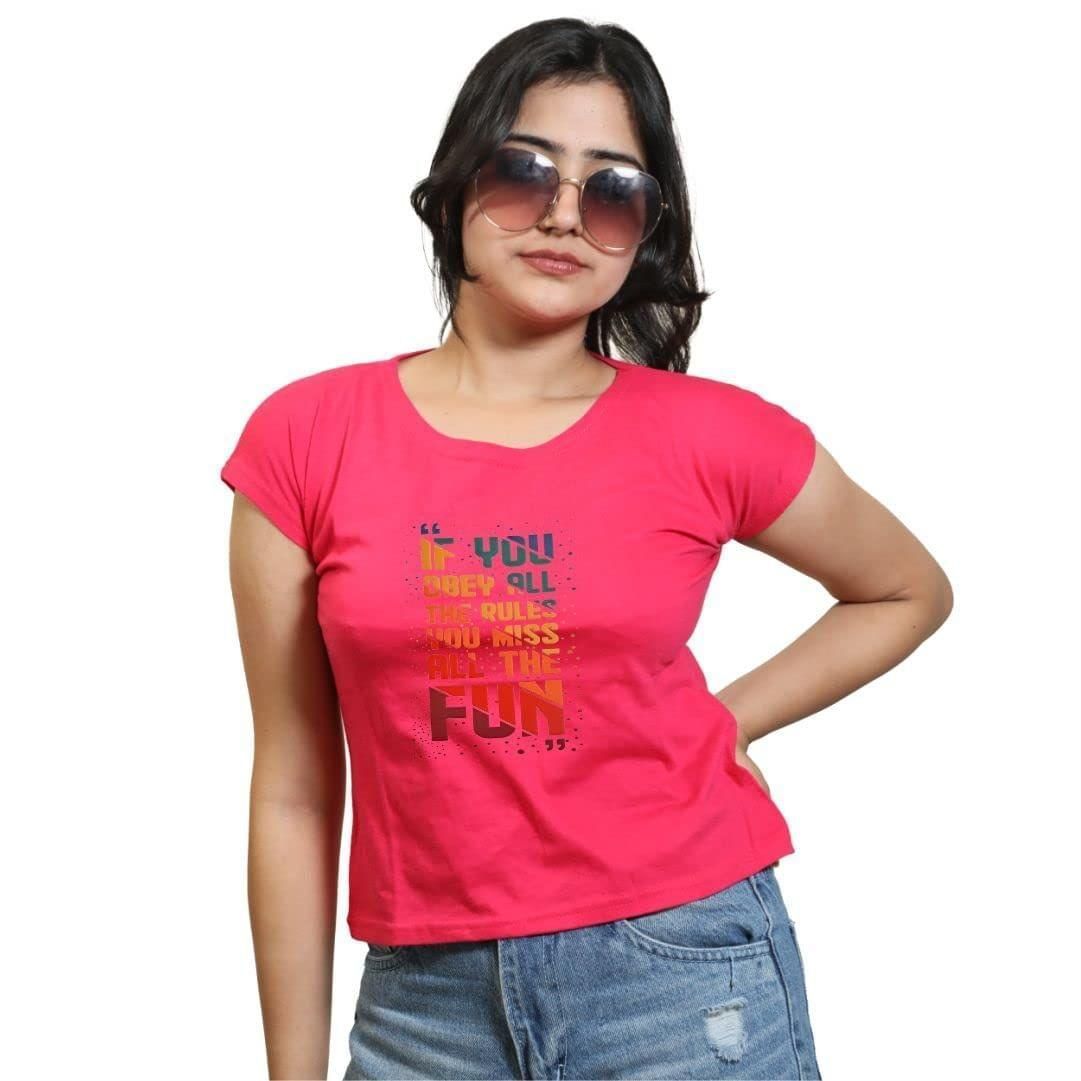 STHULA'S Women Regular Fit T-Shirt