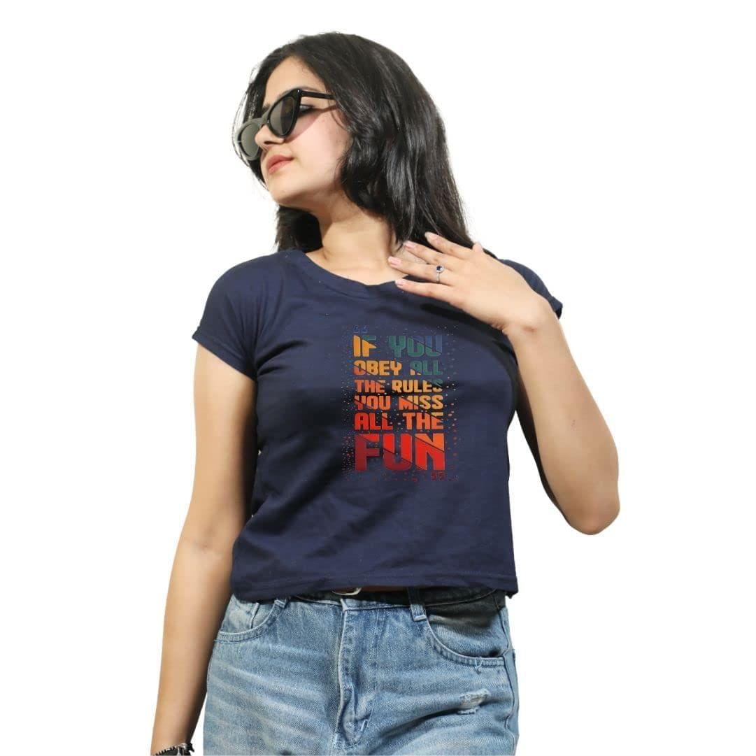 STHULA'S Women Regular Fit T-Shirt