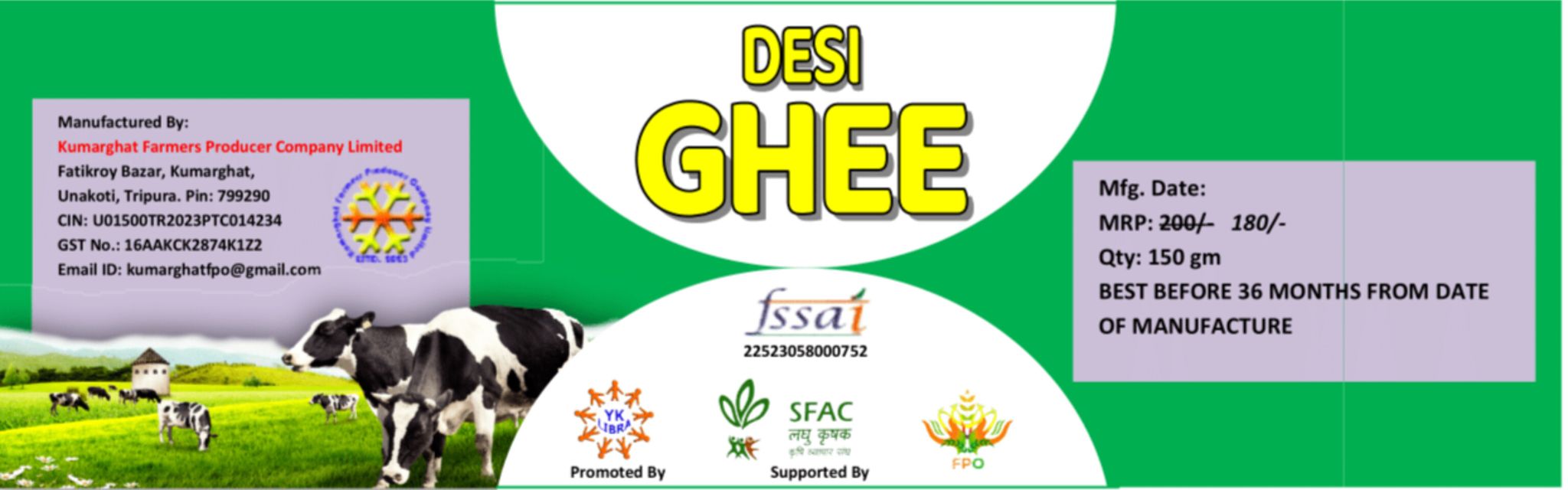 Pure Desi cow ghee