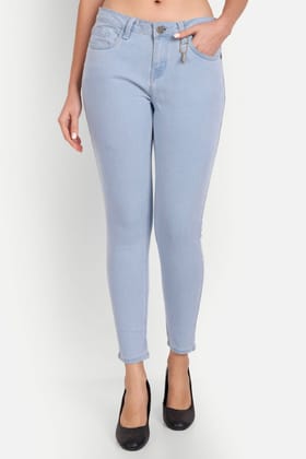 Women Light Blue Skinny Jeans