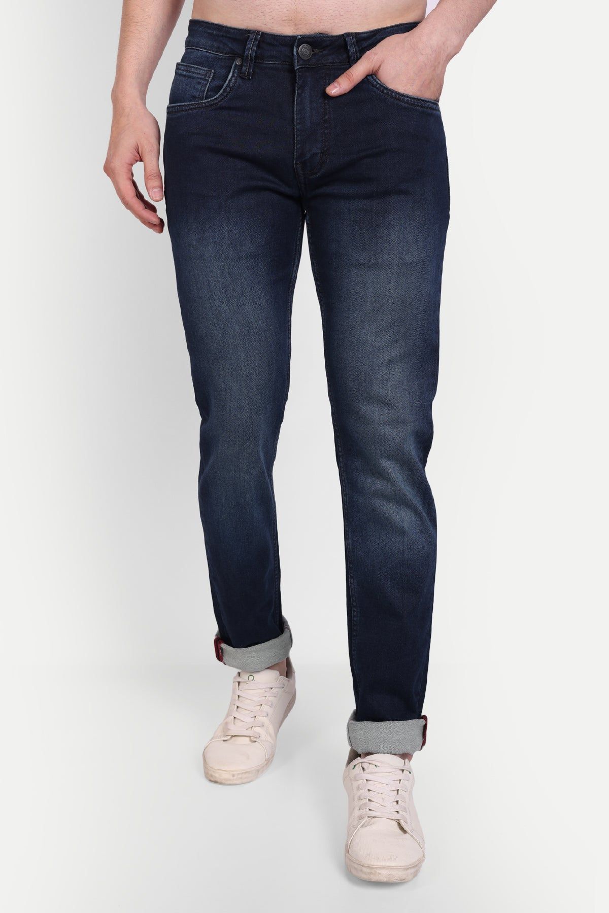 Men's Midnight Blue Slim Fit Jeans