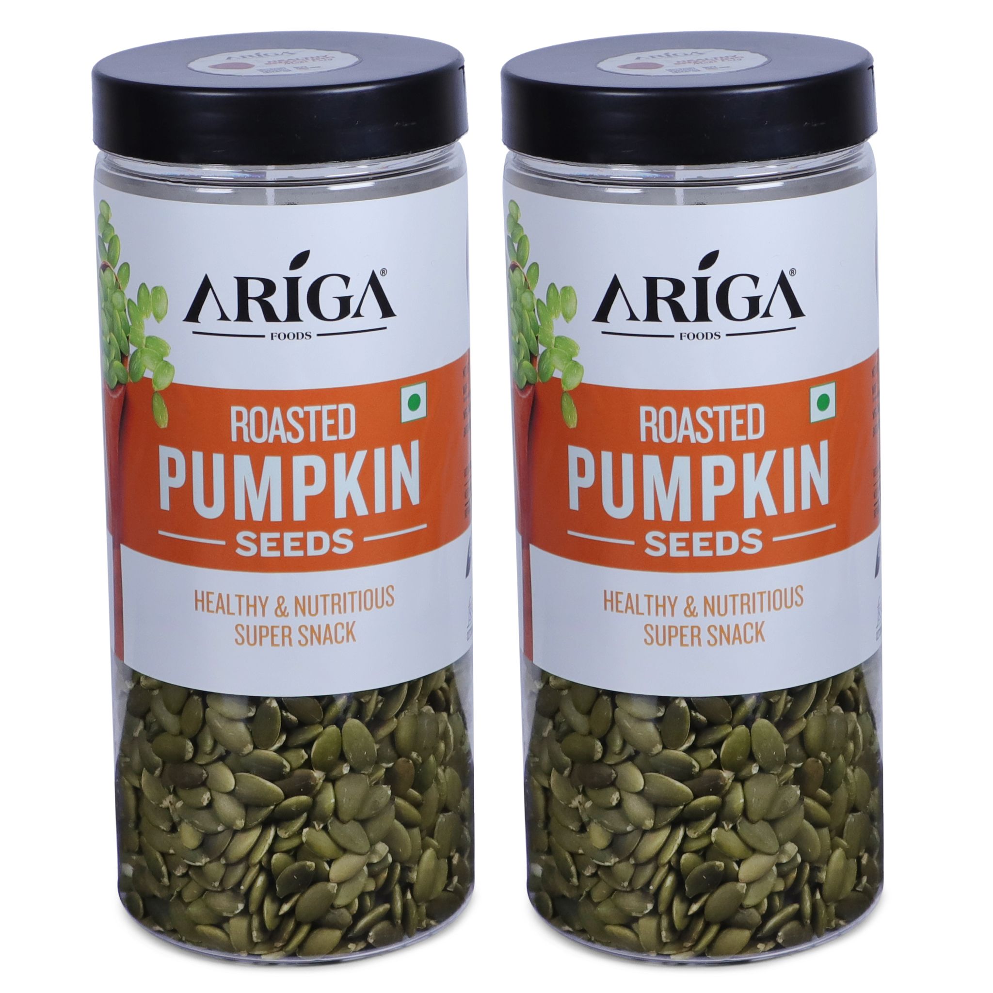 Ariga Foods Roasted Pumpkin Seeds Premium Healthy & Nutritious Pumpkin Seeds 1kg (2 x 500gm)