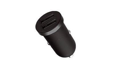 Champion 2.1A Dual USB Port Car Charger ,Fast Charging Compatible with All USB Devices (Black)