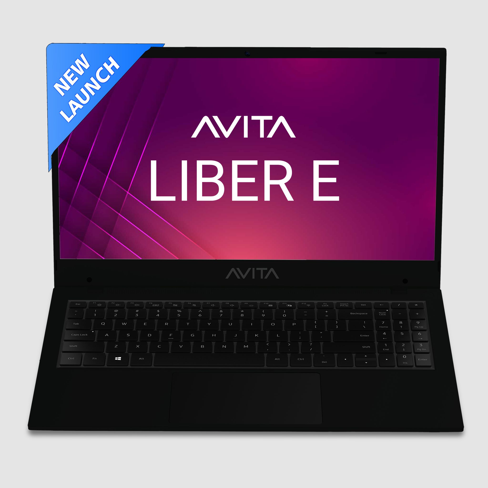 AVITA Liber E All-new 12th Gen intel core i3 Thin & Light (8GB RAM/512GB SSD, 15.6-inch FHD IPS Display/Win 11 Home/Charcoal/1.84 Kg)