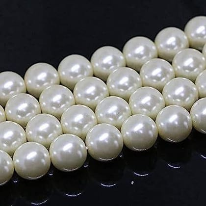 IVA Collection (10mm-300 pearls)loose Pearls Craft Beads with Holes for Bracelet Necklace Jewellry,resin art ,friendship band making,Sewing, Decoration, Vase Filler, rakhi ,tiara making wedding welcome guest mala
