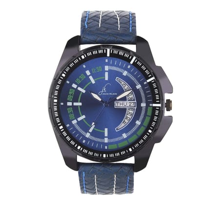 Attractive Blue Dial with Day and Date Working Multi Function Watch