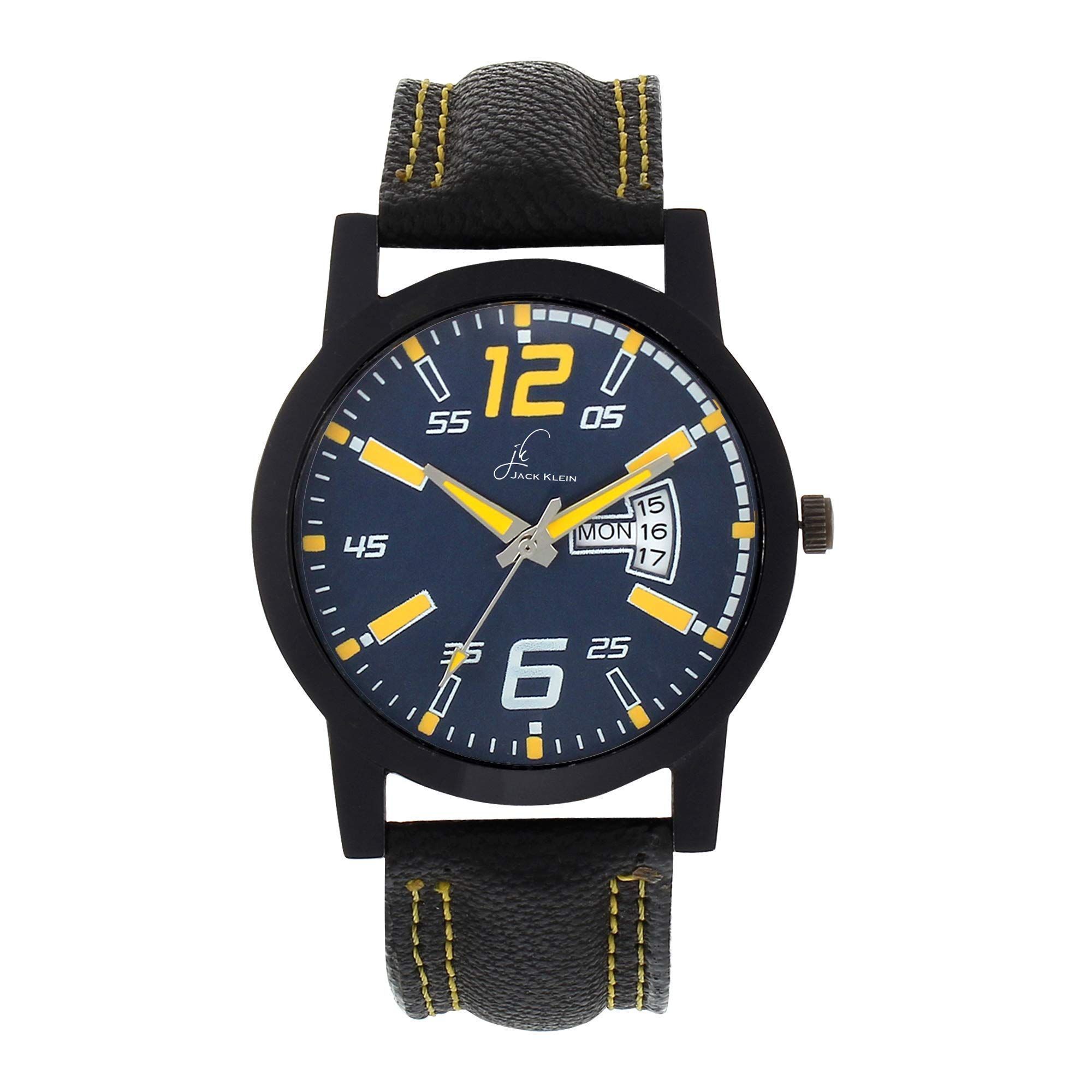 Sporty Look Day and Date Working Multi Function Watch