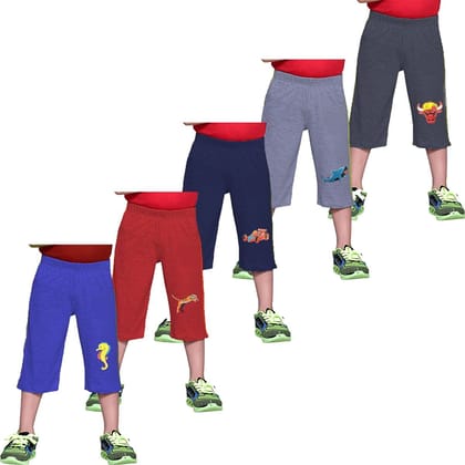 CRAZYON BOYS OE 3/4TH SHORTS P(5)