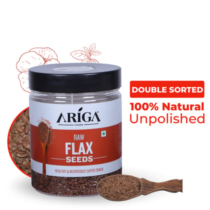 Ariga Foods Premium Raw Flax Seeds (200 g)