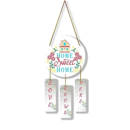 Charmor Home Sweet Home Wall Hanging Decorative Items for Home | Gifts | Living Room | Modern Decor Items (WH4608)