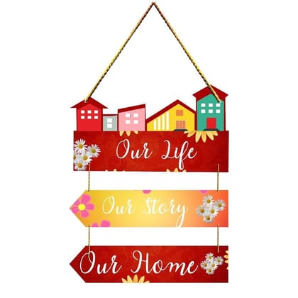 Wall Hangings for Home Decoration Items for Living Room Decor Welcome Home Wall Hanging for Home Office Decoration Handmade Craft Decorative Wall Art (WH2508)