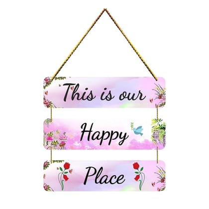 Wall Hangings for Home Decoration Items for Living Room Decor Welcome Home Wall Hanging for Home Office Decoration Handmade Craft Decorative Wall Art (WH2211)