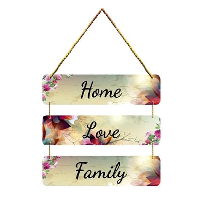 Wall Hangings for Home Decoration Items for Living Room Decor Welcome Home Wall Hanging for Home Office Decoration Handmade Craft Decorative Wall Art (WH2210)