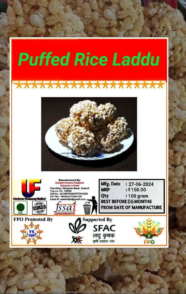 Puffed Rice Laddu