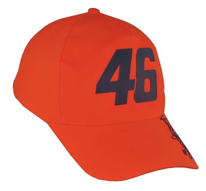 ATABZ Stylish Orange 46 Number caps for Boys