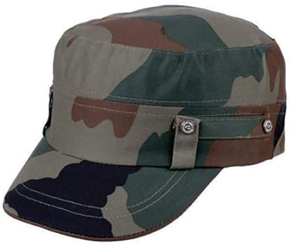 Ridhi Sidhi Army Printed Baseball Cap Camouflage Printed Men Free Size Cap