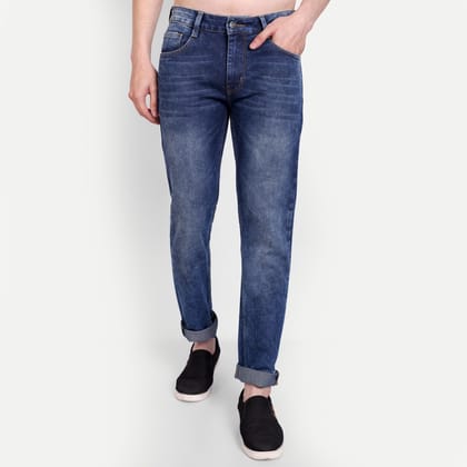 Men's Smokey Blue Slim Fit Jeans