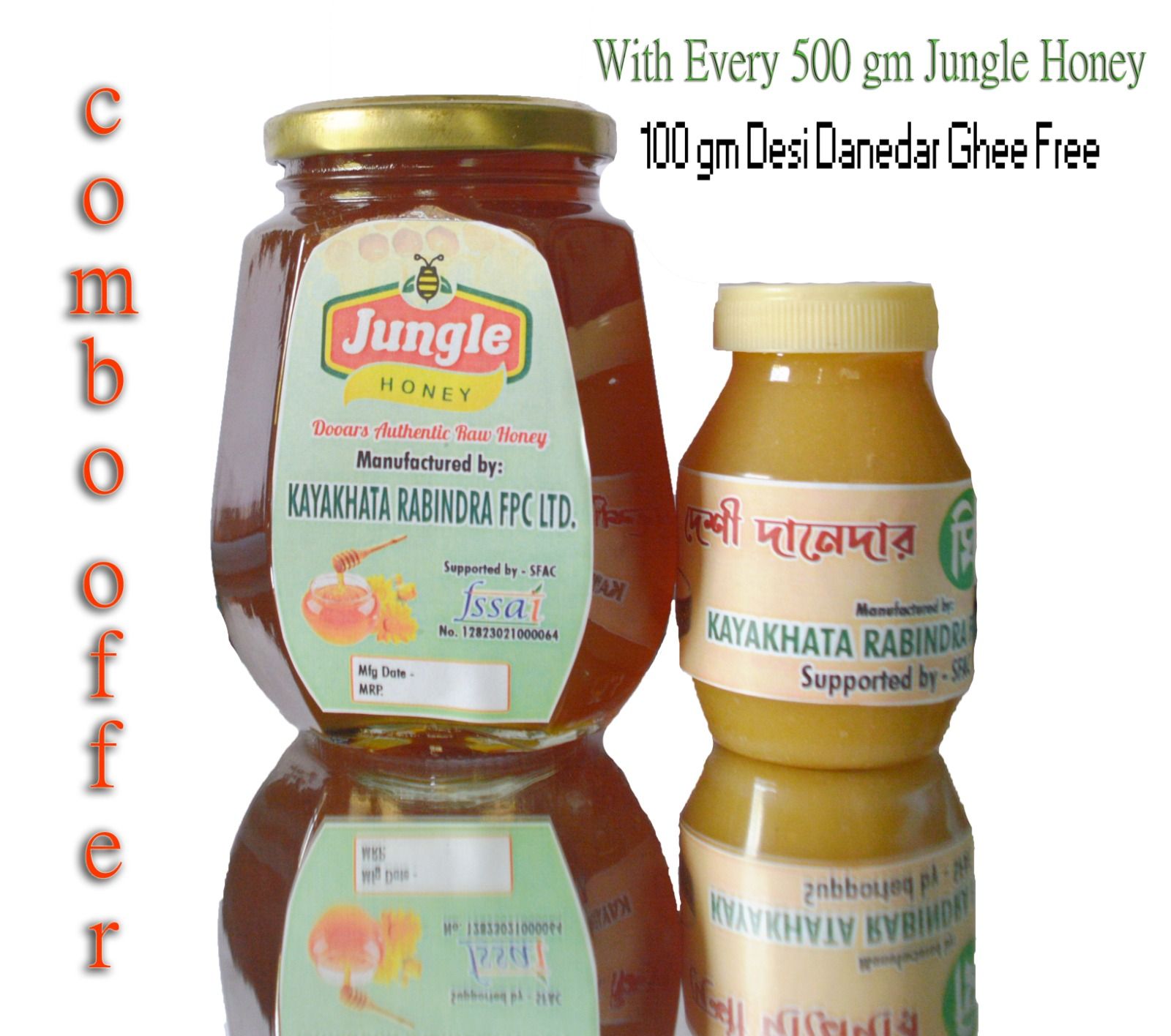 Jungle Honey with Desi Ghee