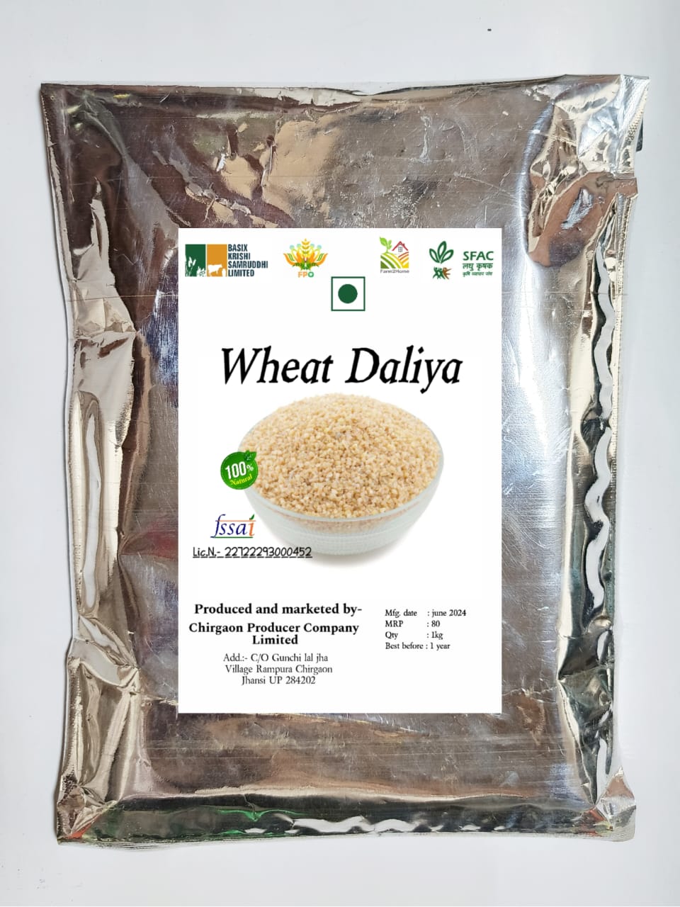 Wheat Daliya | 1Kg