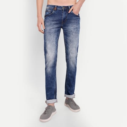 Men's Blue Slim Fit Jeans