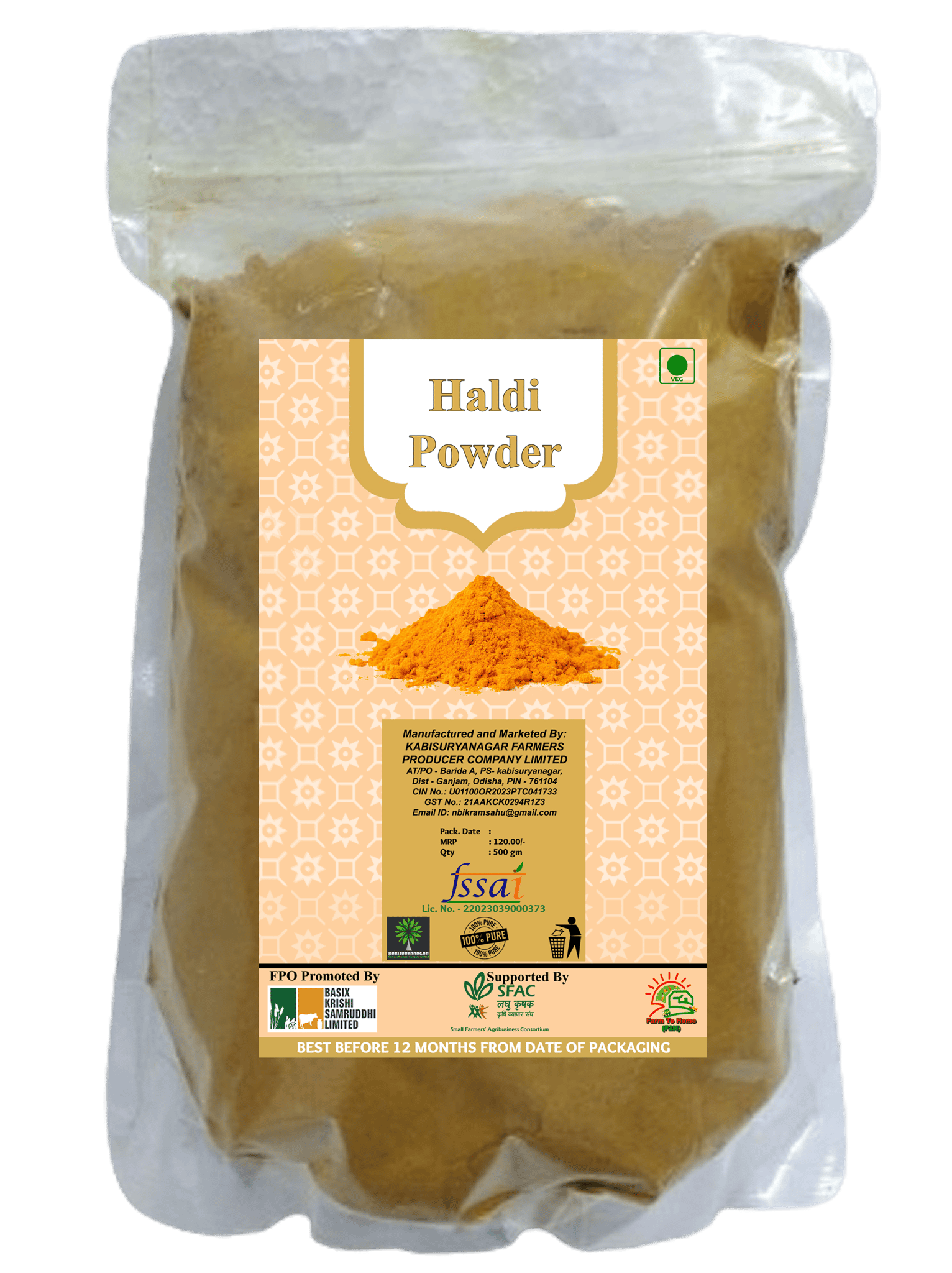 Haldi Powder | Turmeric Powder | 1Kg