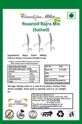 Bajra Roasted Mix (Salted)