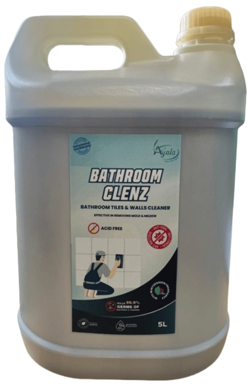 Bathroom Clenz- 5L - Lemongrass aroma-  removes all heavily stained dirt on tiles and walls of the bath room