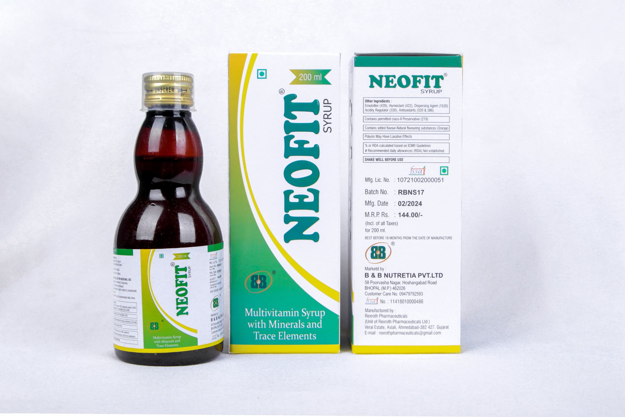 NEOFIT Syrup 200ml