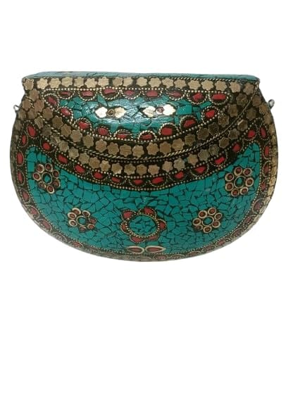 SHAKUNTLA VINTAGE Multi Coloured Sling Bag Clutch Purse for Girls Womens