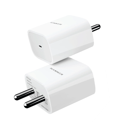 Hammer PD 20W Type C Travel Adapter with Fast Charging