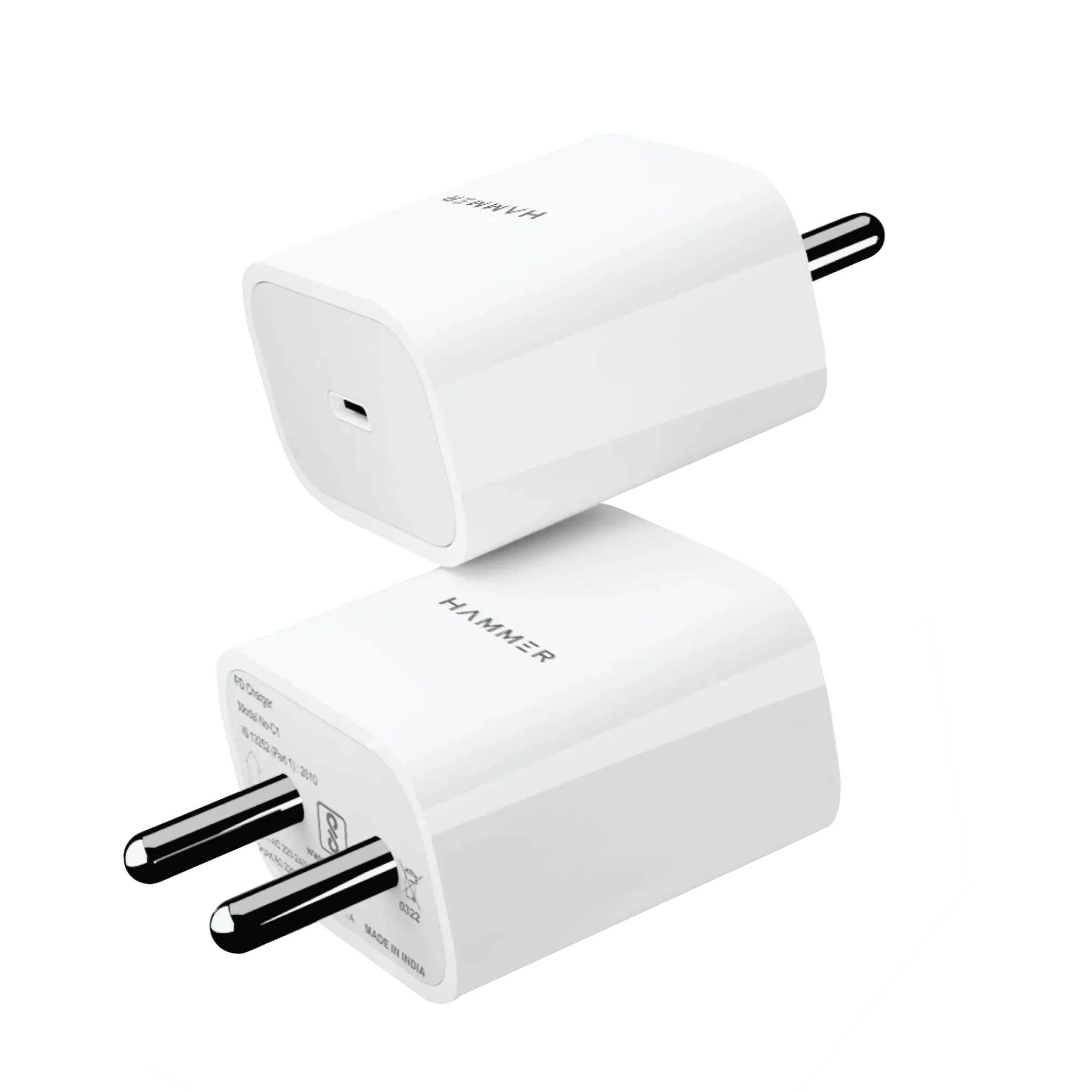 Hammer PD 20W Type C Travel Adapter with Fast Charging