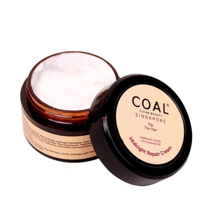 COAL Clean Beauty Cream | Cocoa Butter Oil Olive Shea Brightening & Skin Glowing For Women only 30 gram