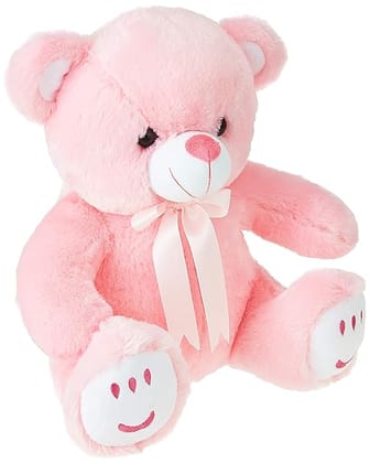 Teddy Bear, Cute, Soft Toy (33 Cm, Pink), Great Birthday Gift