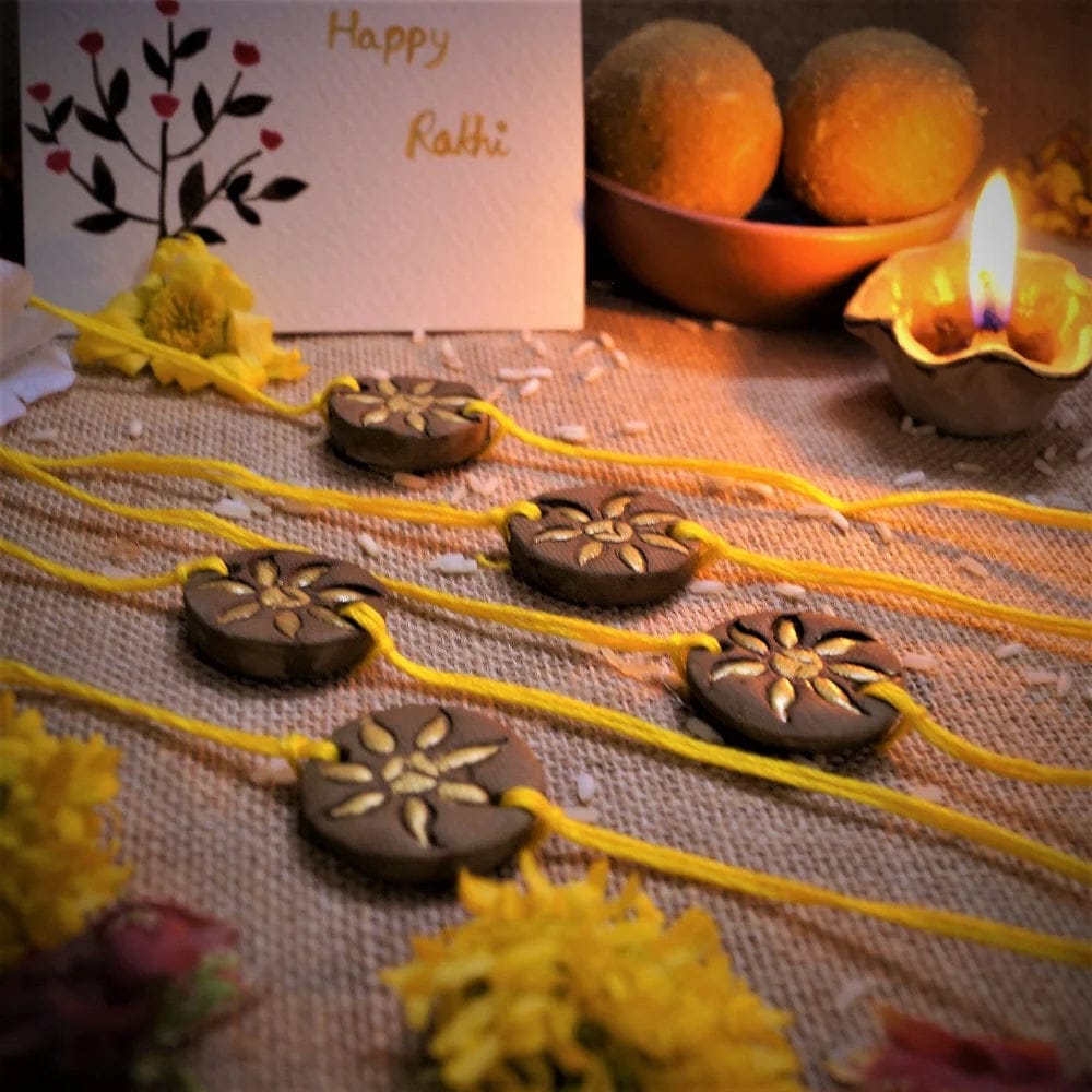 'Phool' Plantable Seed Rakhi Set