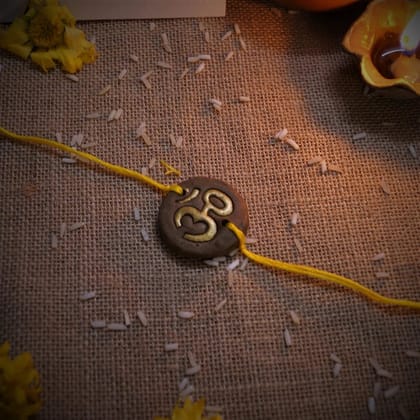 'Om' Plantable Seed Rakhi Hamper