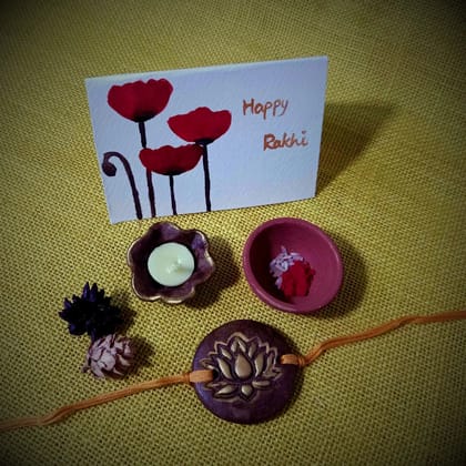 'Kamal' Plantable Seed Rakhi Hamper