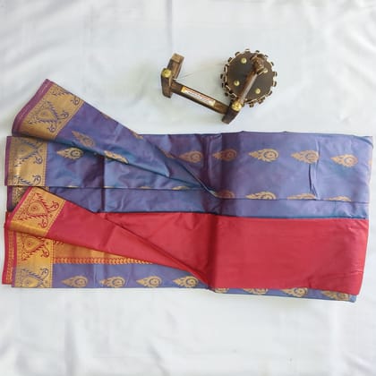 Semi Soft Silk Saree with Blouse