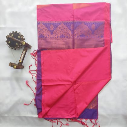 Semi Soft Silk Saree with Blouse