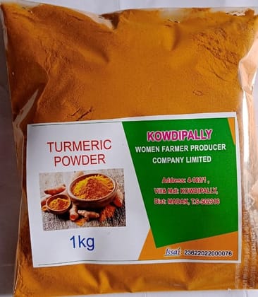 Turmeric Powder Pouch (1kg Pack of 1)