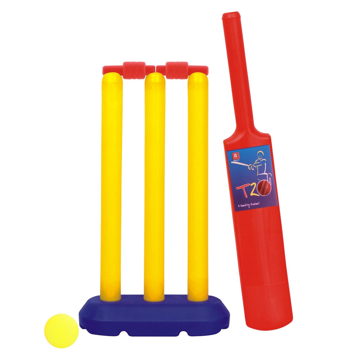 Nippon Plastic Baby Cricket Set, Multi Color