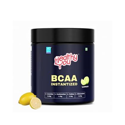 Healthy You BCAA I Pre, Post and Intra-Workout I 5g BCAA and 4g Glutamine per serving I Leucine, Isoleucine and Valine 2:1:1 ratio I 30 servings, 300g
