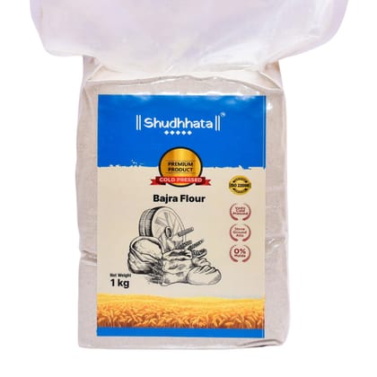 Shudhaata Premium Bajra Atta (1kg) - Wholesome Nutritious Goodness from India's Fields