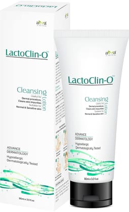 Lactoclin O - Soap Free Herbal Cleanser and Makeup Remover Facewash For Women 90ml.