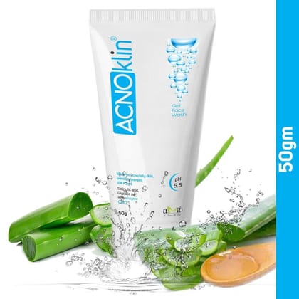 Vegetal AcnoKlin Gel Face Wash for Acne, 50g