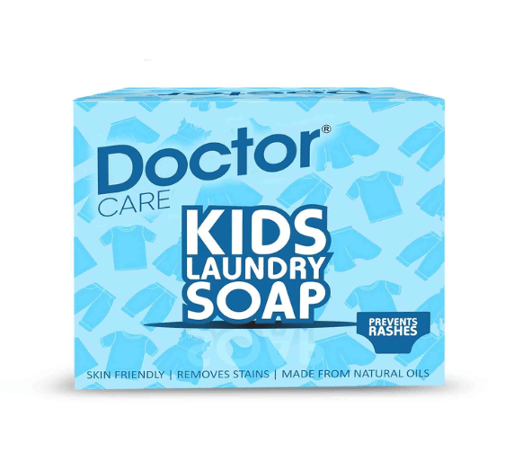 Doctor Care Kids-Baby Laundry Soap | Natural for Baby Clothes | No Harmful Chemicals | Skin Friendly Organic Washing Soap | Specially for Nappies,Mainly for Sensitive Skin 150gm x 3 (Pack of 1)