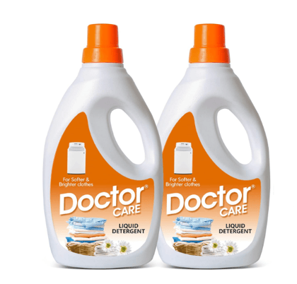 Doctor Care Top Load Liquid Detergent | 2 Ltr | Designed For Tough Stain Removal | Color Safe Technology | Non Toxic | Skin-Friendly | Suitable for Machine wash & Bucket wash