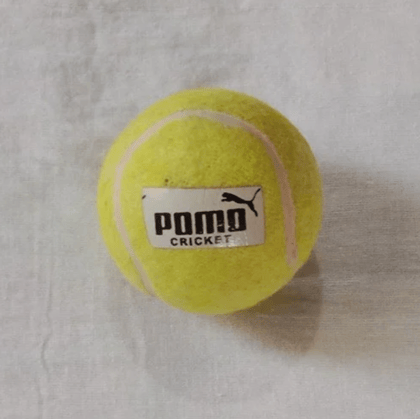 Yellow Cricket Tennis Ball